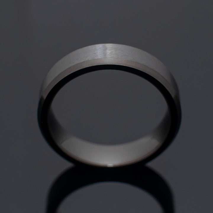 Gunmetal Brushed Tungsten Wedding Ring Set | His and Hers | 4mm/6mm Widths